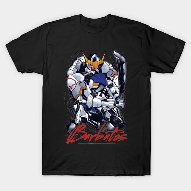 gunpla Barbatos T-Shirt by hamaka